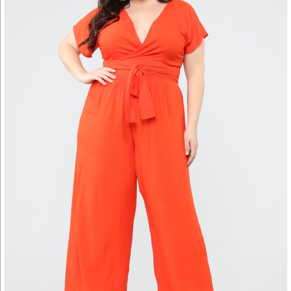 Wrap top and pants set